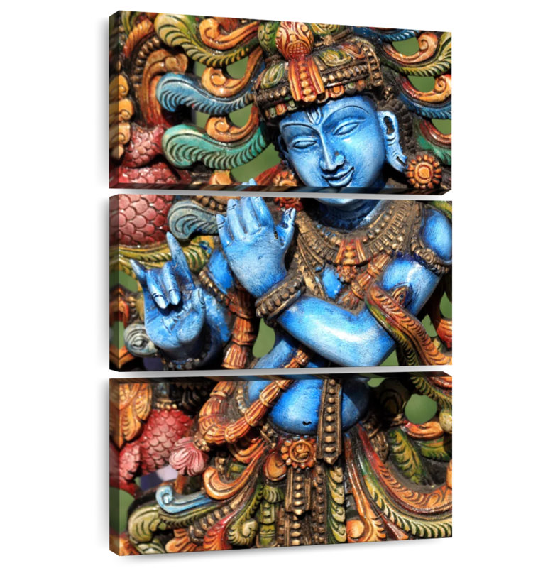 Lord Krishna, 32" H x 20" W