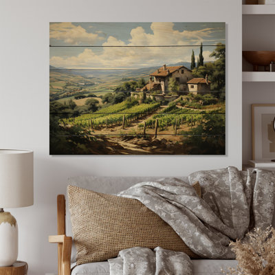 " Vineyard Country Charm Serene "