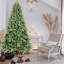 Arbre de Noël classique avec support en métal