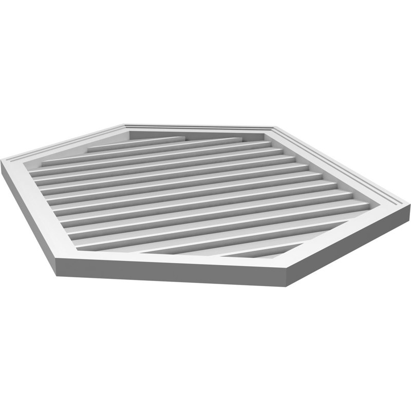 Pente verticale verticale en uréthane 6 pi, 40" H x 30" W x 1.5" D