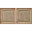 Motif géométrique de lignes murales, œuvre d'art abstraite minimaliste neutre, reproduction d'art sur toile encadrée, 2 pièces-97923448-108572870-97923445