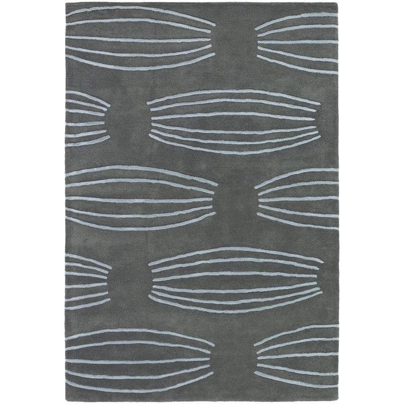Katelynn Wool Abstract Indoor Rug, 5' x 7'6"