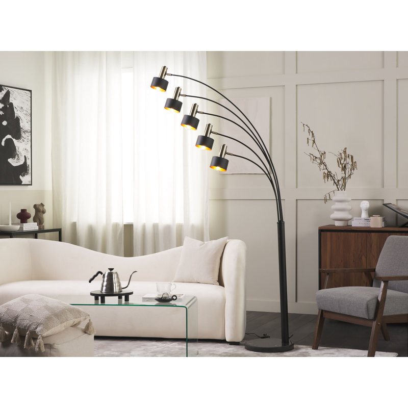 Eithan 210cm Glossy Task Floor Lamp