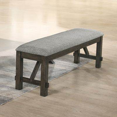 Banc en bois massif Anieyah