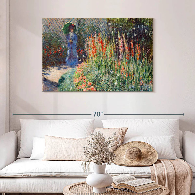 Parterre de fleurs Harnek 1876, H 30 po x l 45 po