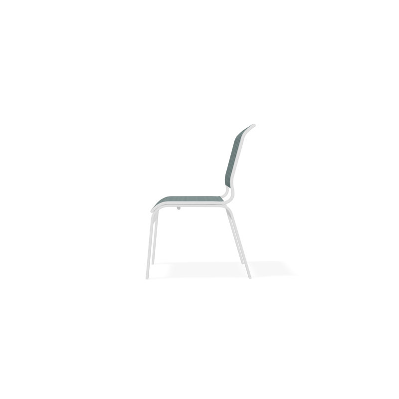 Aruba II Outdoor Dining Chair, White, Cole