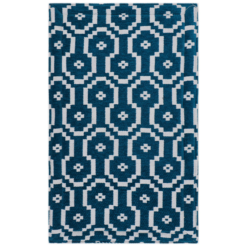 Ahmyra Geometric Polyester Anti-Fatigue Kitchen Mat