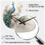 Horloge murale bleu Faelan-1931900557