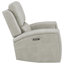 Fauteuil inclinable et oscillant pivotant triple Brickston - gris-122505239