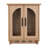 Multi-Functional Wood Wall Mounted Storage Cabinet With Hooks