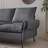 Krystallee Faux Leather L-Shaped Sectional with Ottoman Reversible-1194807664