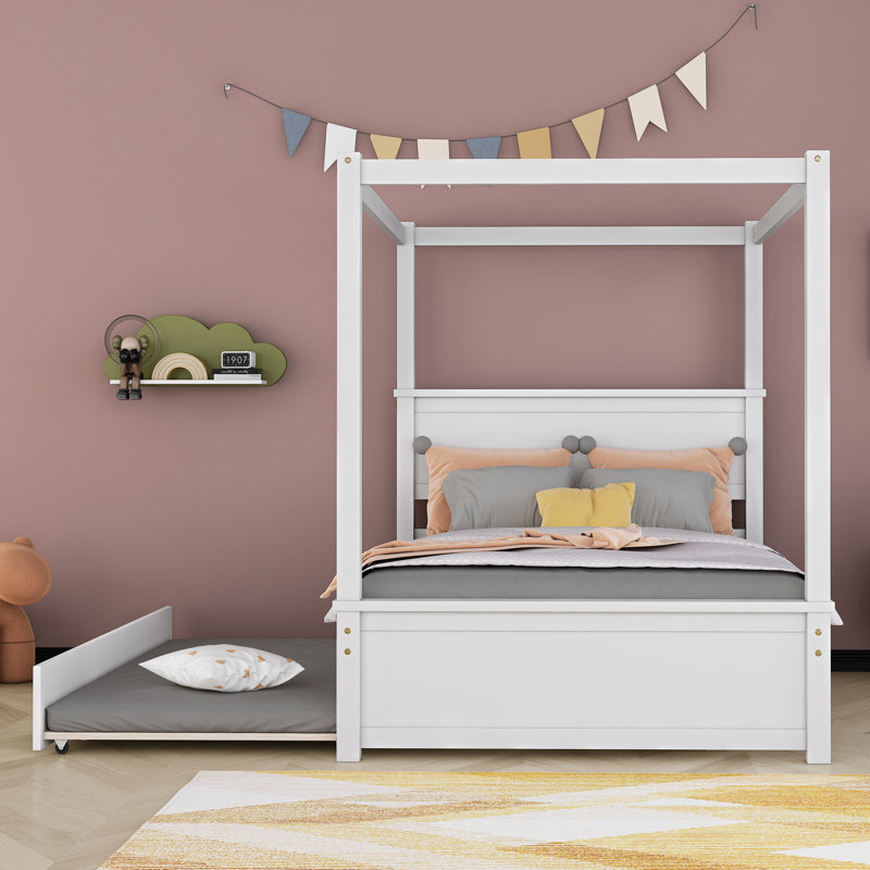 Encil Kids Full Canopy with Trundle