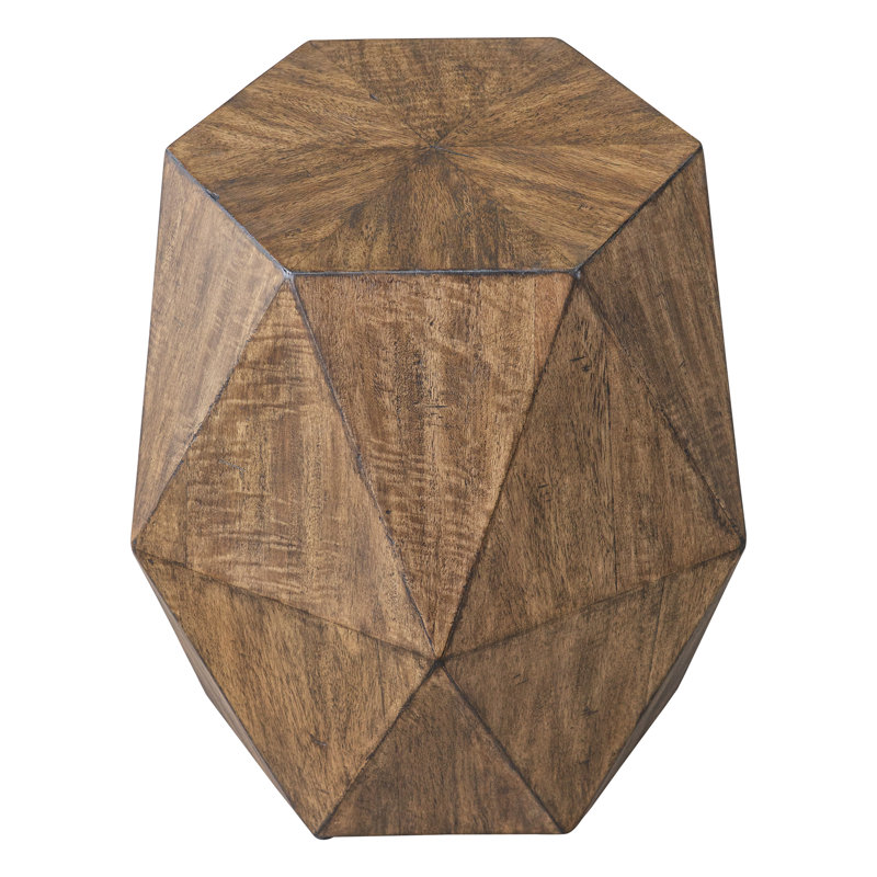 table de bout cylindriques, Miel bruni