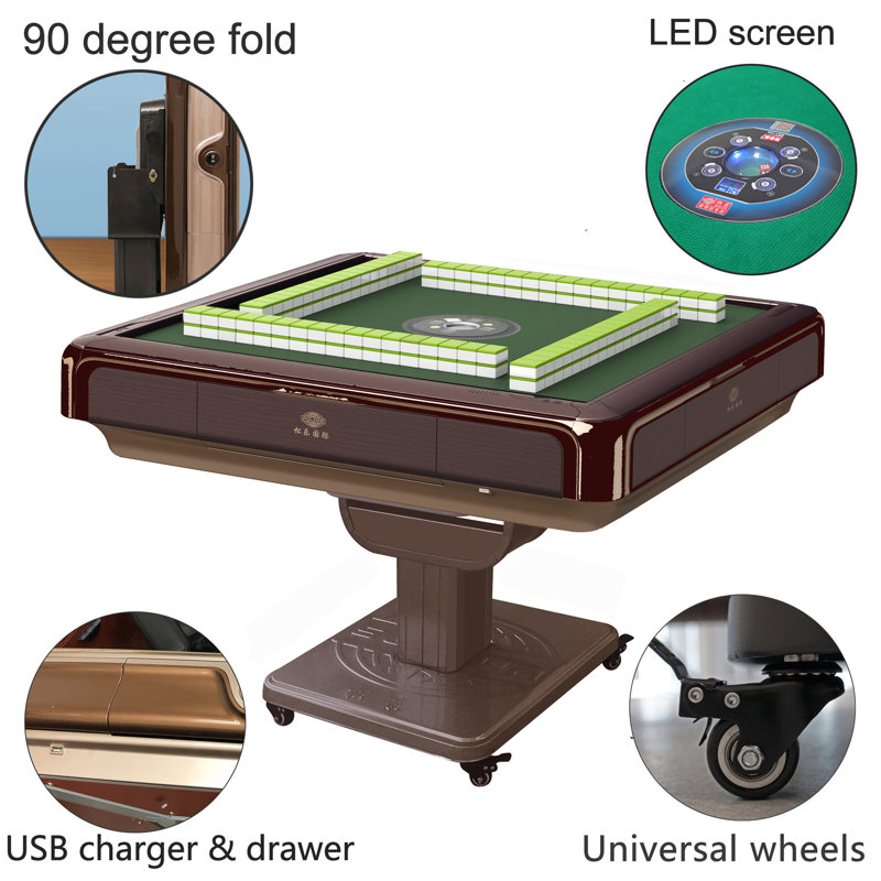 USAMJTABLE 4 - Table de jeu automatique de Mahjong pliable