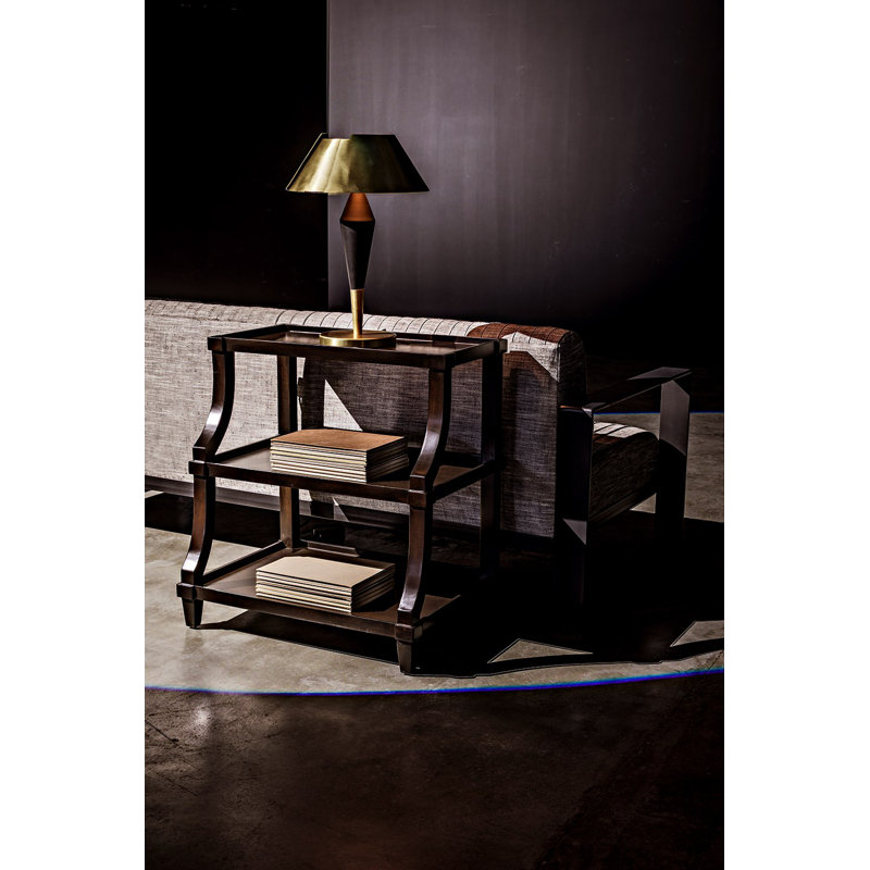Carlsbad Solid Wood End Table, Nightingale