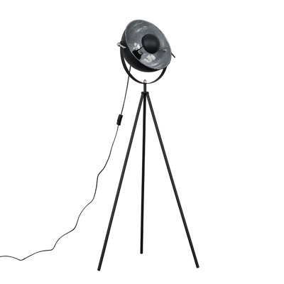 Bournemouth 132.5cm Grey Tripod Floor Lamp