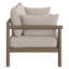 Ensemble de causeuse d'extérieur en bois de teck 2 pièces Eleni-1518326193-1518326189