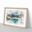 Lago Di Carezza in Italy - Picture Frame Painting Print-56733687-56733686