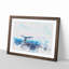 Whale Tail From The Ocean Watercolour - Picture Frame Graphic Art-56882104-56882105