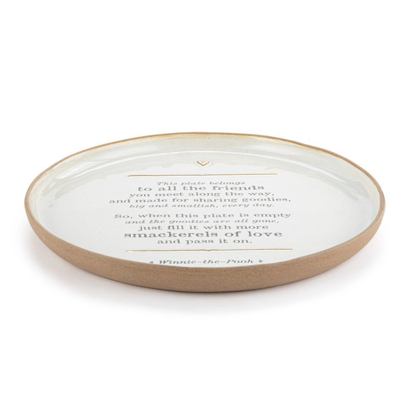 Friendship Giving Plate - 10In