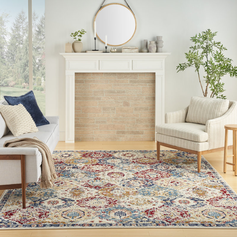 Martese Oriental Indoor Rug, Rectangle 7'10" x 9'10"