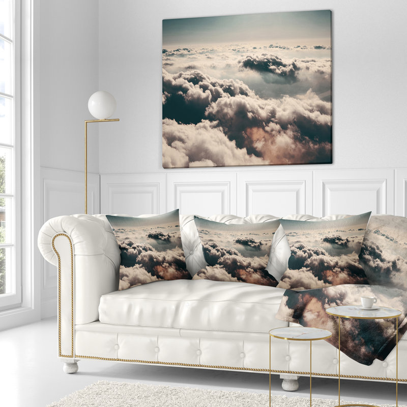 Coussin Sky, 16 po x 1 po, Coussin décoratif