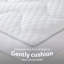 Snuggledown Airstream Protect Plus Mattress Topper 5cm Thick Supportive Deep Fit Straps Washable-88934234