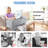 Reading Pillow For Laptop, Extra Large Arm Rest Gaming Pillow For Adult, Hight Adjustable Lap Desk Pillow For  Working, Gaming, Reading-1258497123