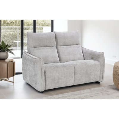 Chenille Electric Reclining Sofa