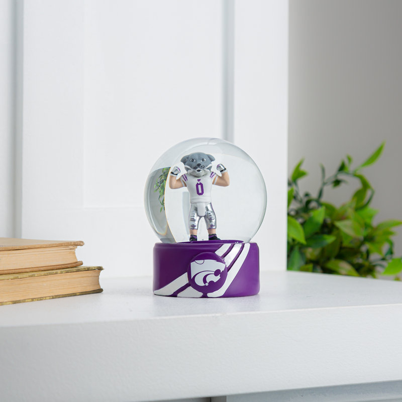 Sports Licensed 5" Mascot Water Snow Globe, Kansas State University