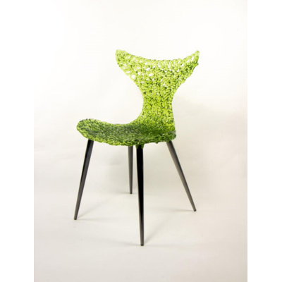 Stitch Wing Back Parsons Chair Dining Chair