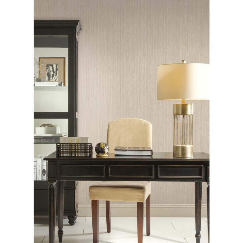 Rouleau de papier peint L 33 pi x l 27,5 po, Beige