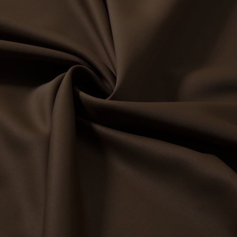 Colinton Curtain Single Panel, Chocolate, 100" W x 108" L