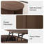 Table basse à plateau relevable avec rangement-247930641