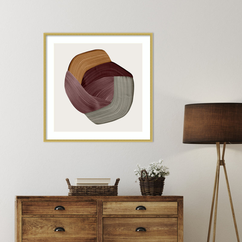«Cortado» par PI Studio, reproduction d'art encadrée en bois, H 33 po x l 33 po