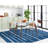Estrelita Hand Woven Cotton Striped Rug-432997060