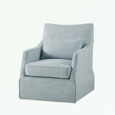 Upholstered Swivel Armchair
