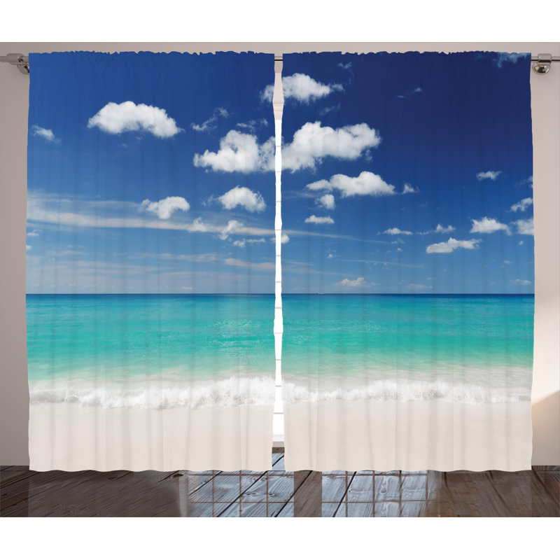 Constantia Semi Sheer Curtain Pair, 54" W x 90" L