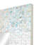 Miroir mural en nacre bleu-86602849