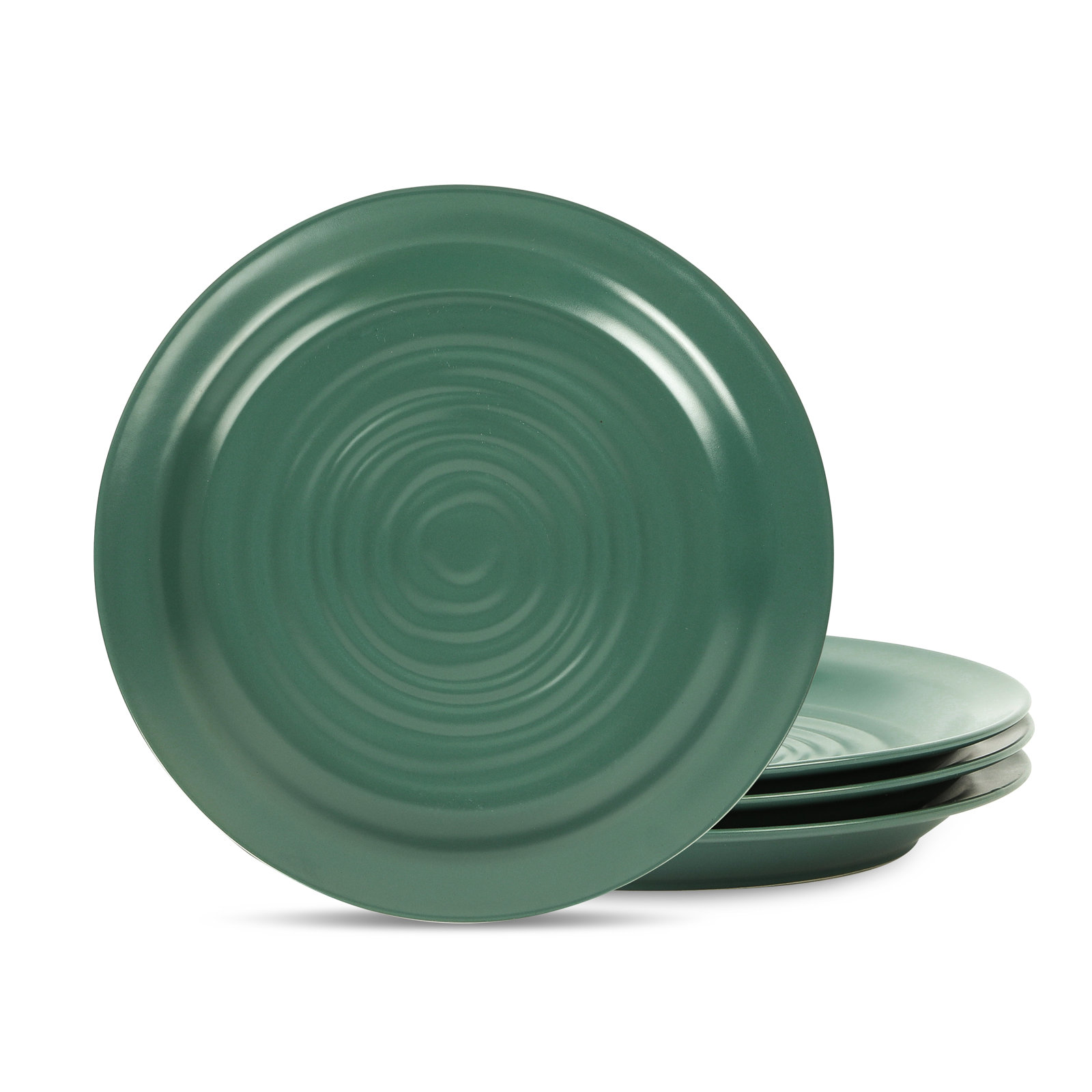 Orbit 11" Dinner Plate, Green