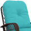 Chaise berçante en osier pour l'extérieur Outsunny-1921807129