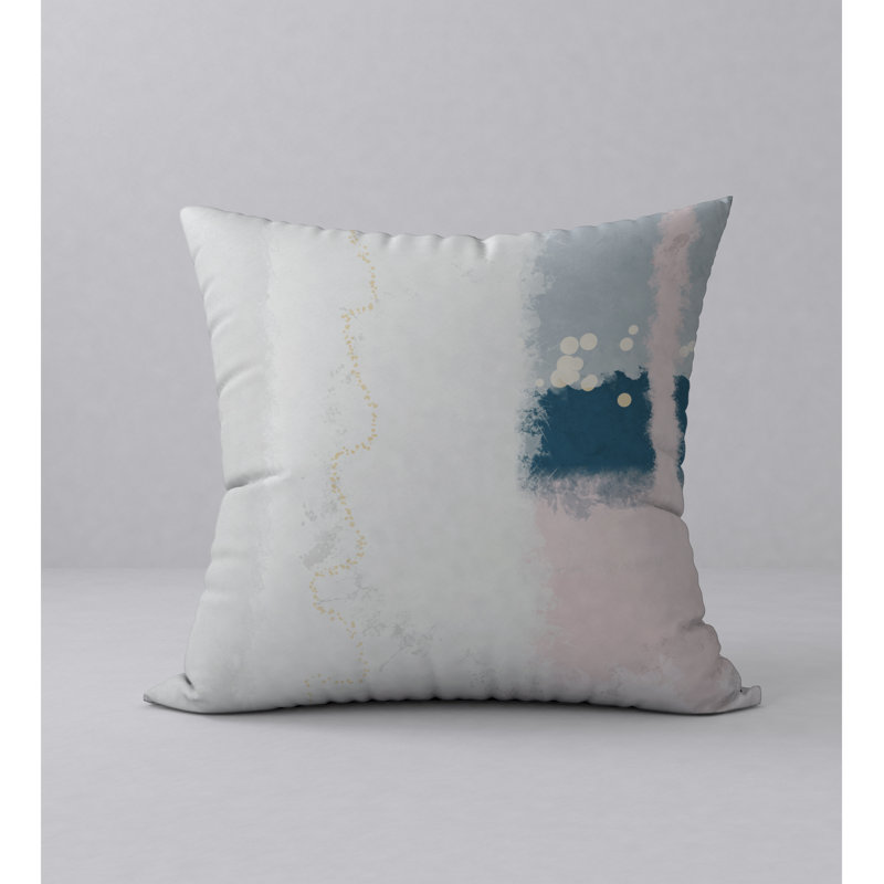 Housse de coussin carrée à coussin décoratif et insert vital, 18" x 18"