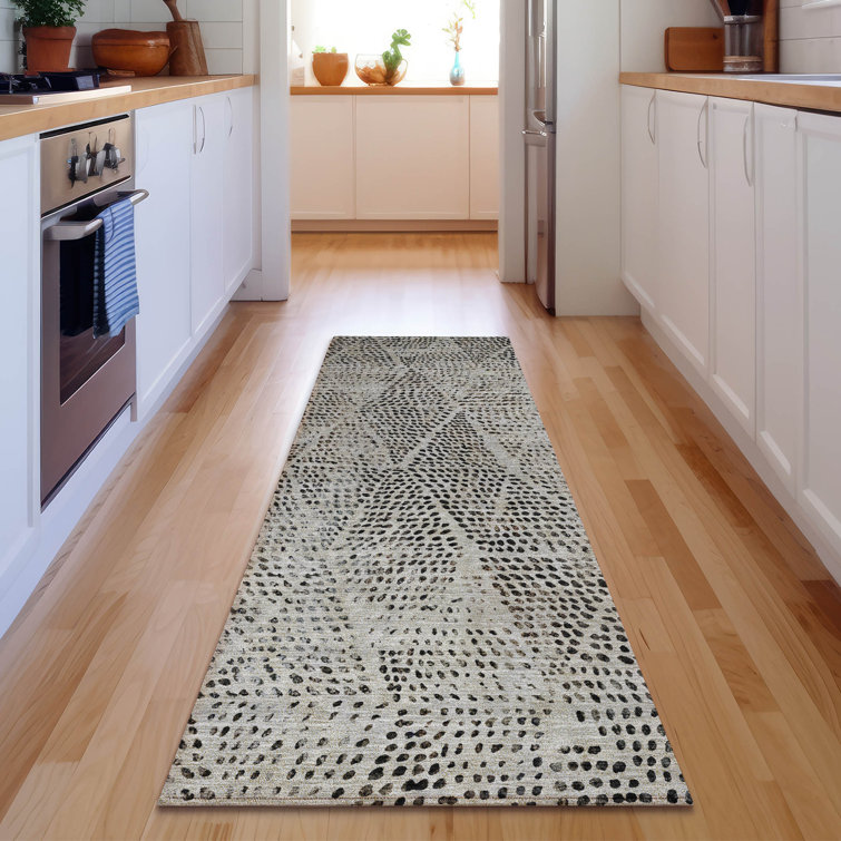 Premium Machine Washable Cerrito AMF591 Gray Rug