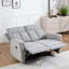 Canapé inclinable manuel en chenille de 57,5 po de largeur-1434914077