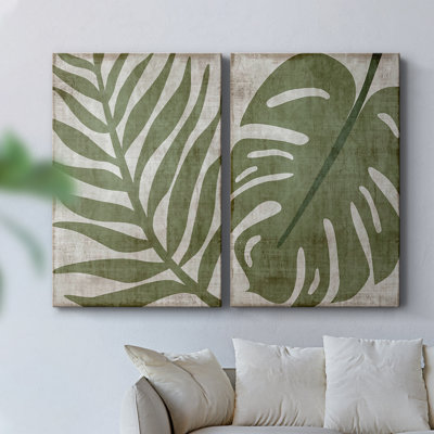 Island Greenery I-Premium Gallery Wrapped Canvas -Ready to Hang