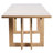 Rustic 82inch 7-Piece Extendable Dining Table Set
