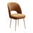 Rizo Cognac Velvet Chair-1373059490