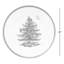 Assiettes à salade pour arbre de Noël 8 po Spode