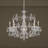 Century 8 - Light Candle Style Crystal Chandelier-10720498-13721059