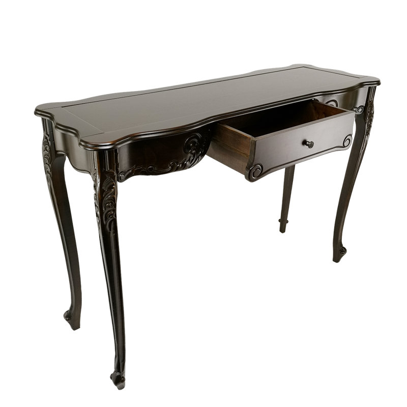 Console en bois massif 46 po Vine, Brun